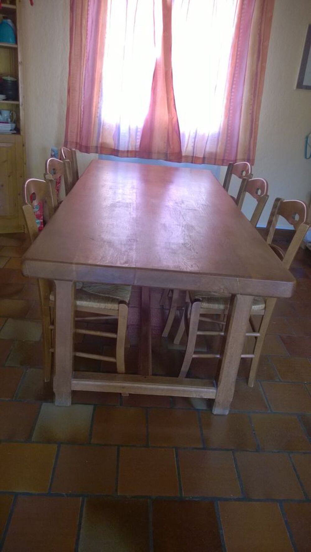Table en ch&ecirc;ne massif Meubles