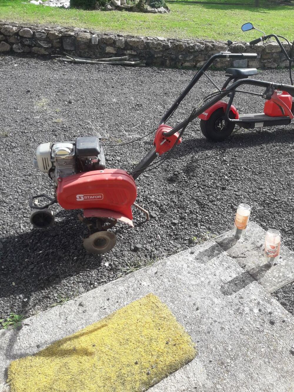 motoculteur stafor GC135 peu servi Jardin