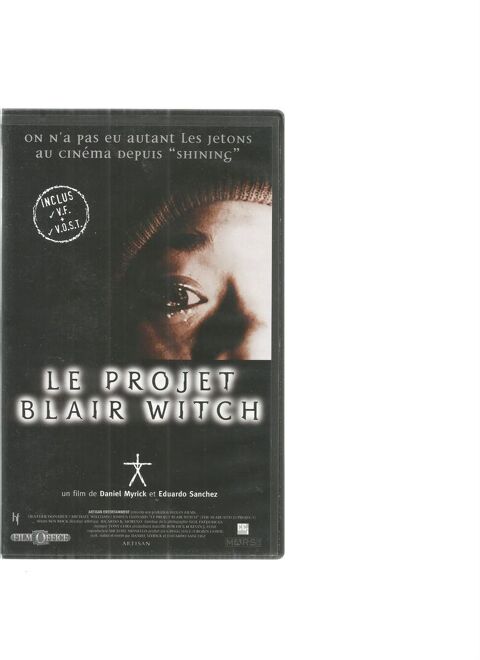 Le projet blair witch - cassette vhs - livraison possible 5 Toulouse (31)