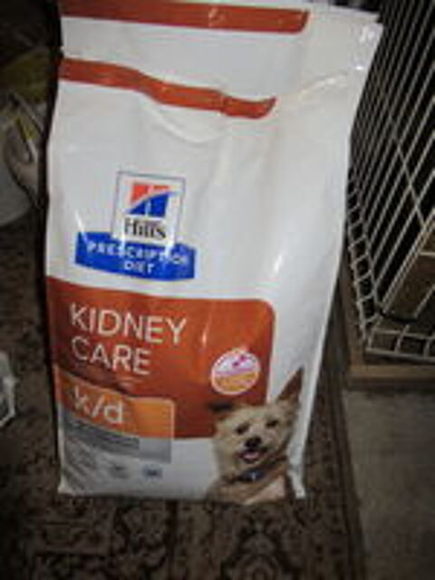   Croquettes chien K/D 12 Kilos + sac entam 