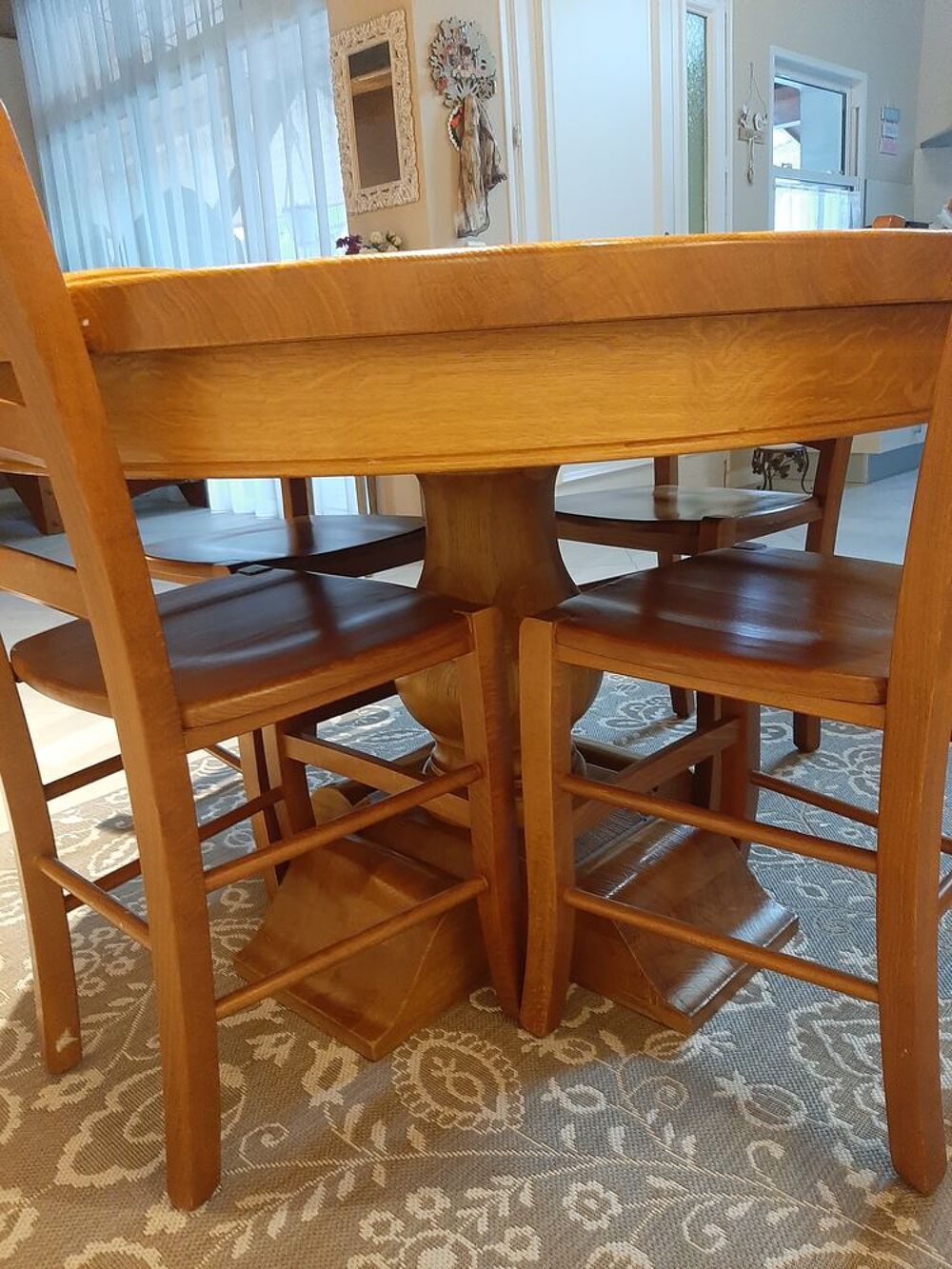 Table de salle &agrave; manger ronde 120 Meubles