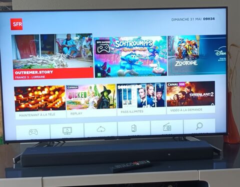 Téléviseur 4 k UHD 140'  SONY KD55 XF8596  BAEP 550 Golbey (88)
