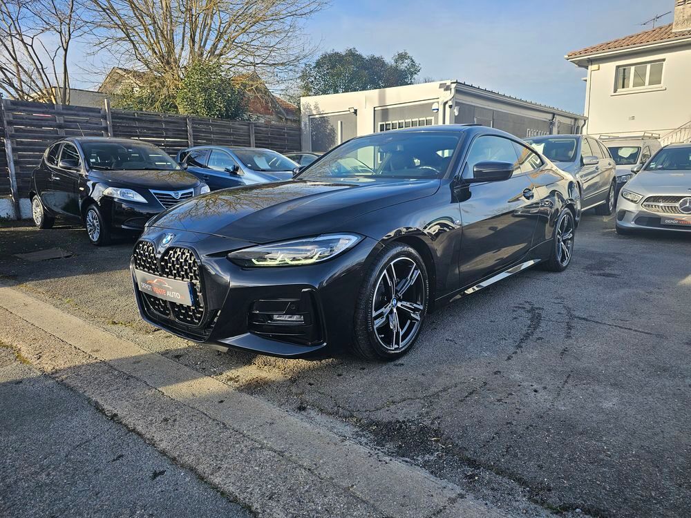 Série 4 420dA Coupé M SPORT Microhybrid 190ch 2022 occasion 33560 Carbon-Blanc