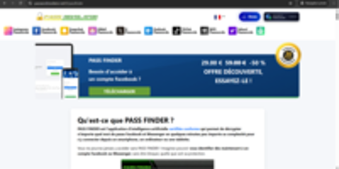   Récupérer un compte Facebook 