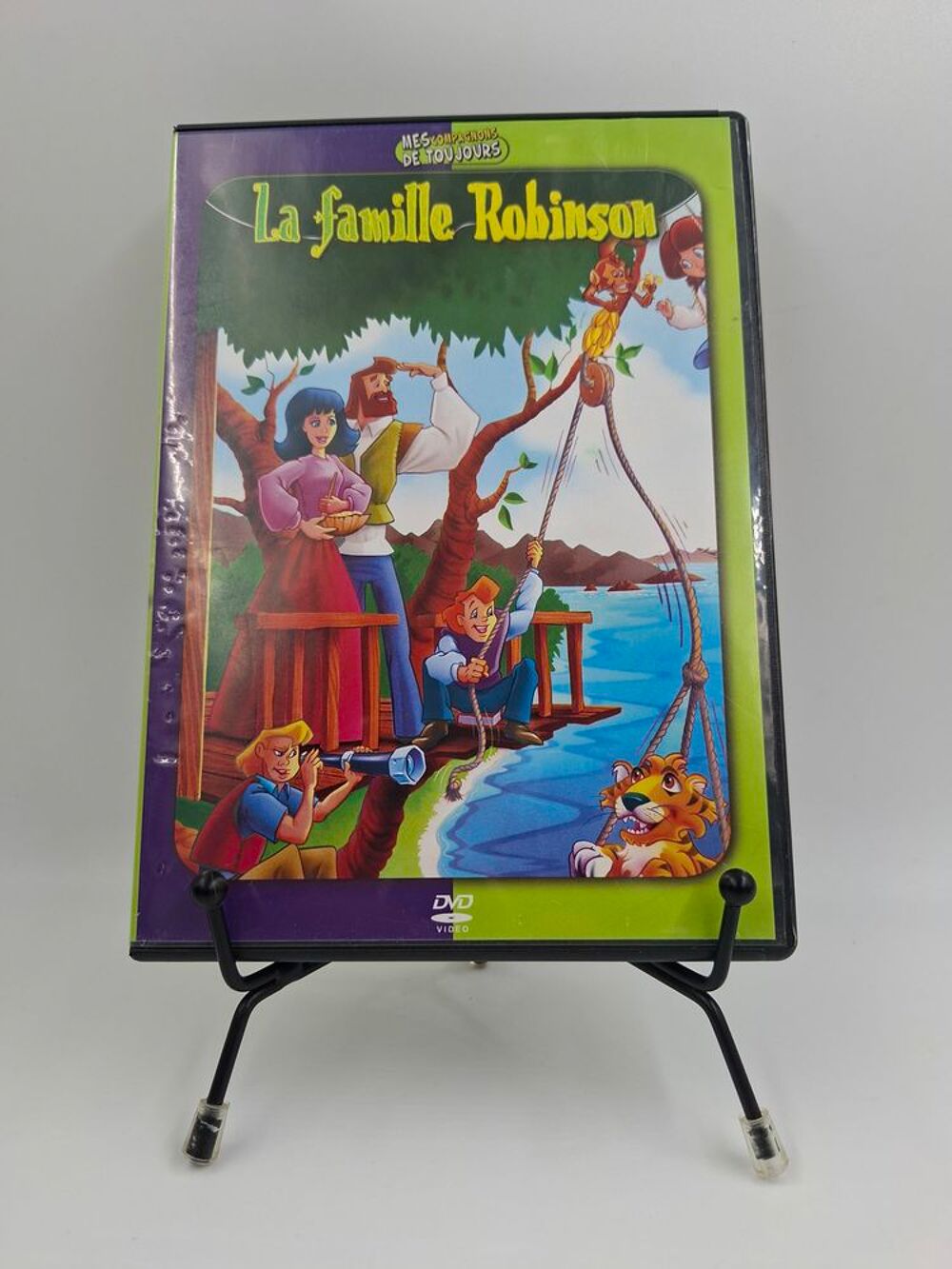 DVD La Famille Robinson avec boite DVD et blu-ray