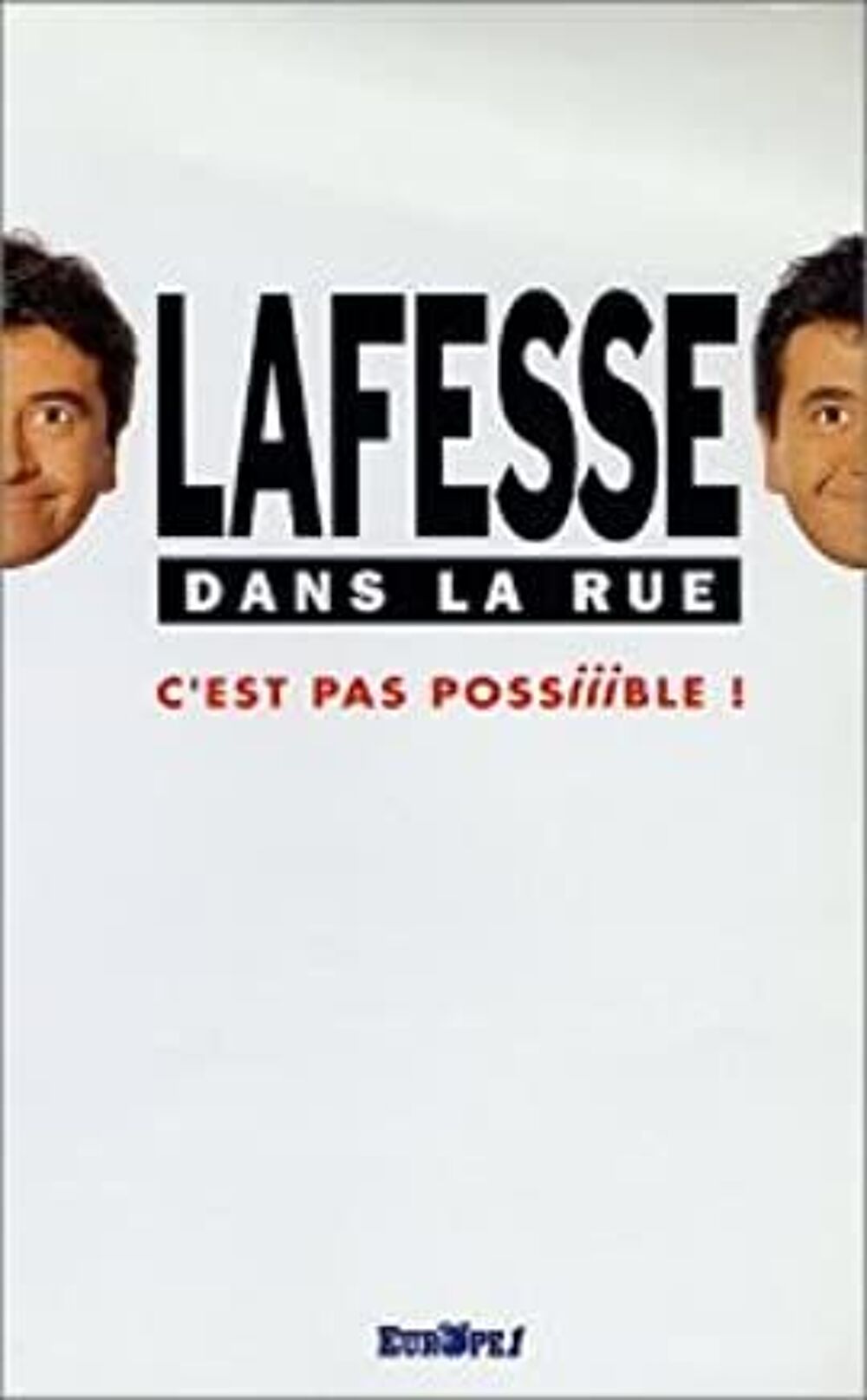 Casette VHS Lafesse dans la rue Photos/Video/TV