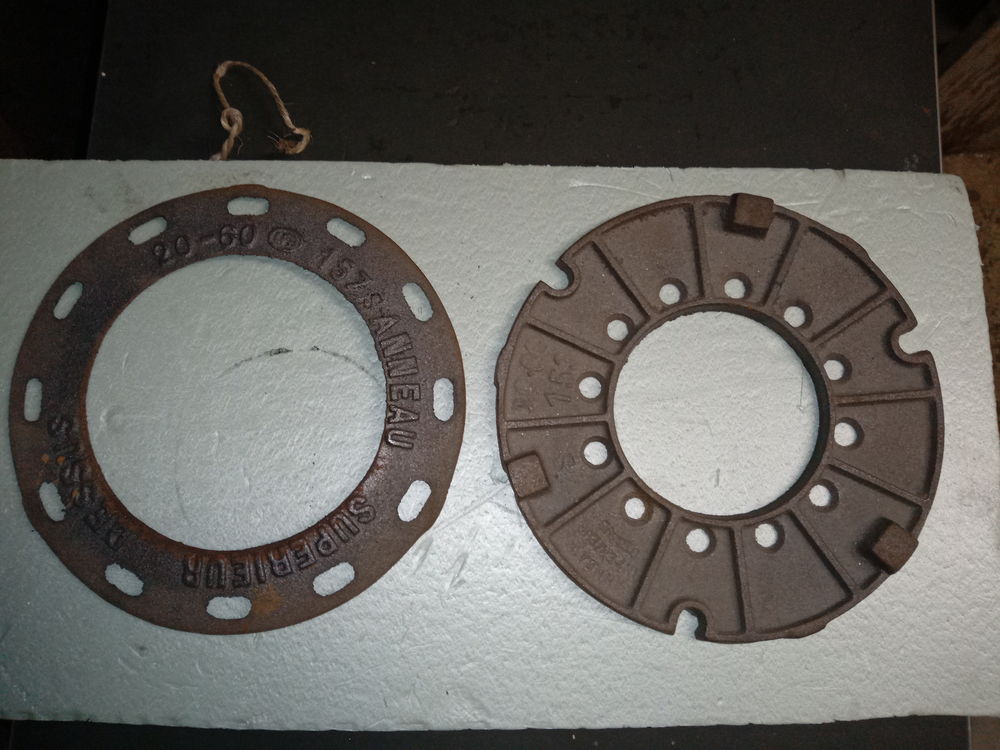  UN JEUX DE TROIS ANNEAUX POUR POILE A MAZOUT Bricolage