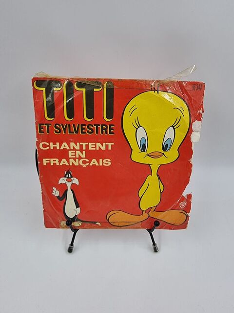 Vinyle 45 tours Titi et Sylvestre Chantent en Fran�ais avec  1 Vulbens (74)