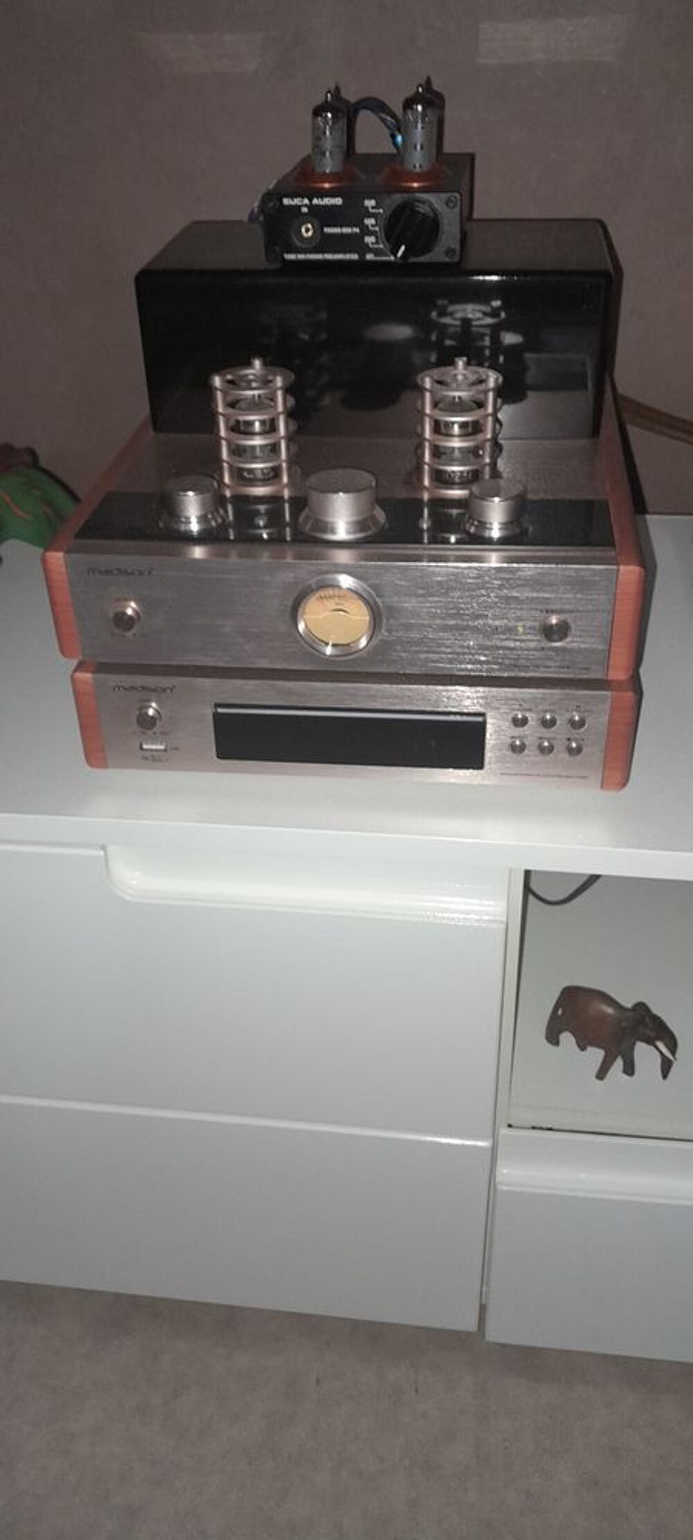 ou &eacute;change cha&icirc;ne Hi-fi tube madison + klipsch 610rf Audio et hifi