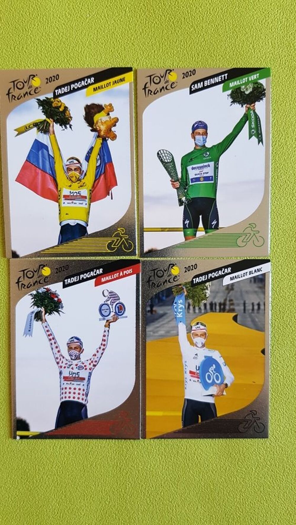 COFFRET PANINI * TOUR DE FRANCE 2020 Vélos