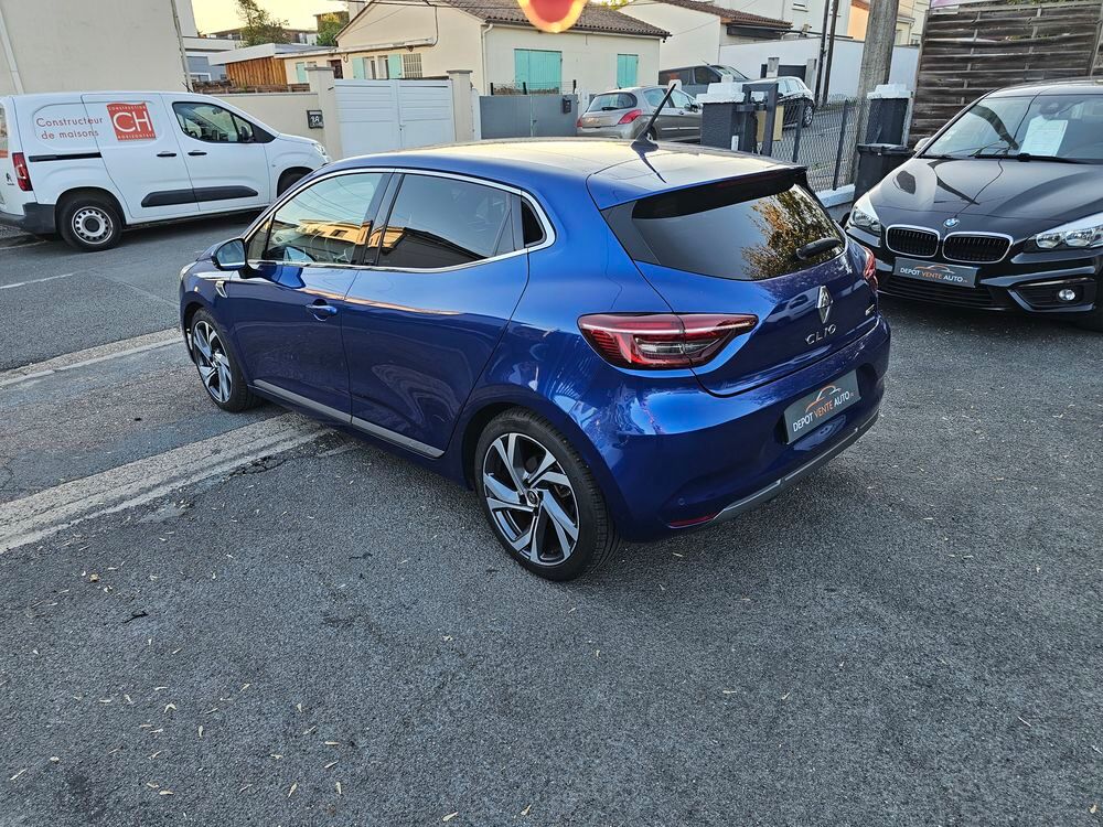Clio V Clio E-Tech 140 RS Line 2021 occasion 33560 Carbon-Blanc