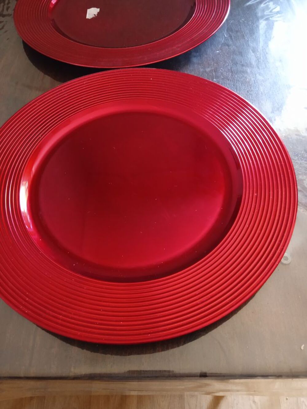assiettes acrylique Cuisine