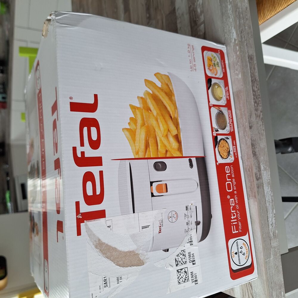 FRITEUSE TEFAL CAPACITE FAMILIALE FILTRA ONE Electroménager