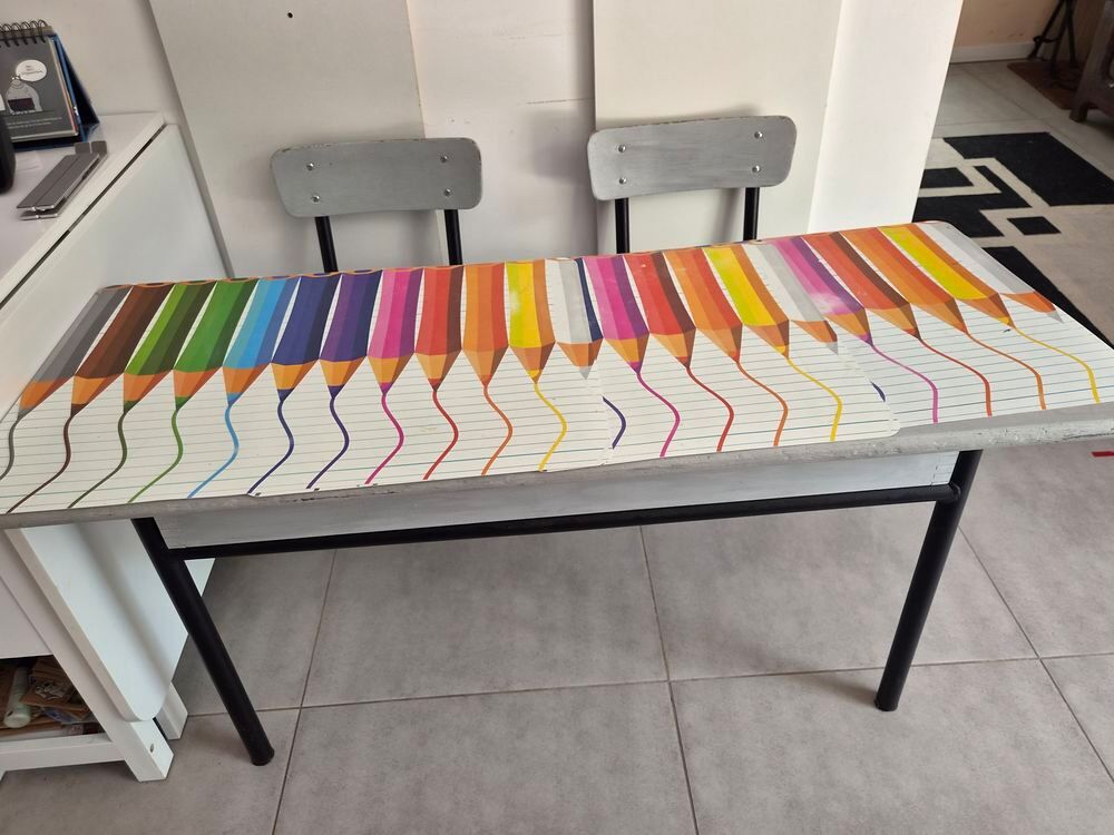 Double bureau &eacute;colier , Bassin Arcachon Mobilier enfants