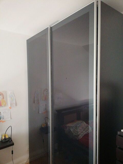 Portes verre coulissantes armoire Ikea ou armoire complte 0 Crgy-ls-Meaux (77)