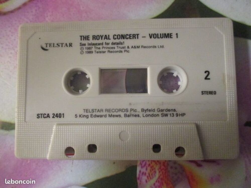 Cassette audio The Royal Concert CD et vinyles