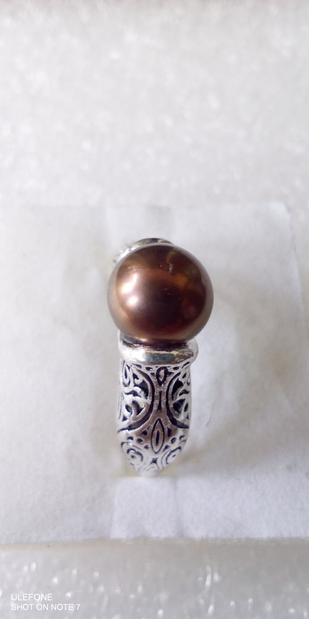 bague perle de tahiti Bijoux et montres