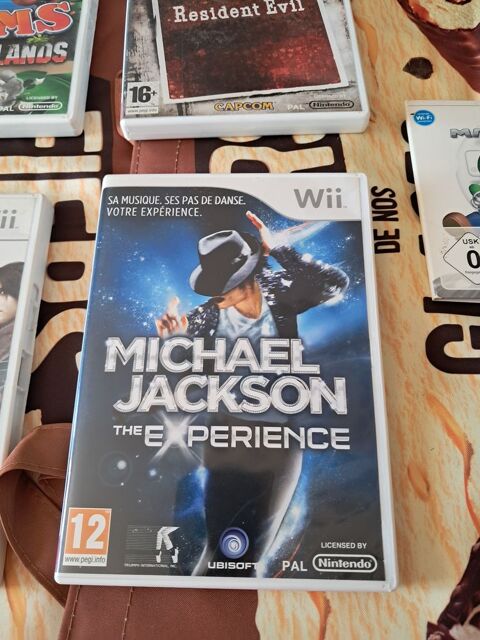 Jeu WII Mickael Jackson vintage vidéo console film série TV 19 Fèves (57)