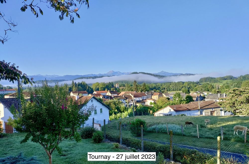 Vente Terrain Terrain plat - Vue panoramique sur les Pyrnes - Tournay