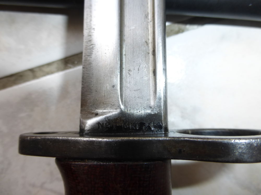 Baionnette Anglaise N&deg; 7 pour STEN MKV et Lee Enfield 