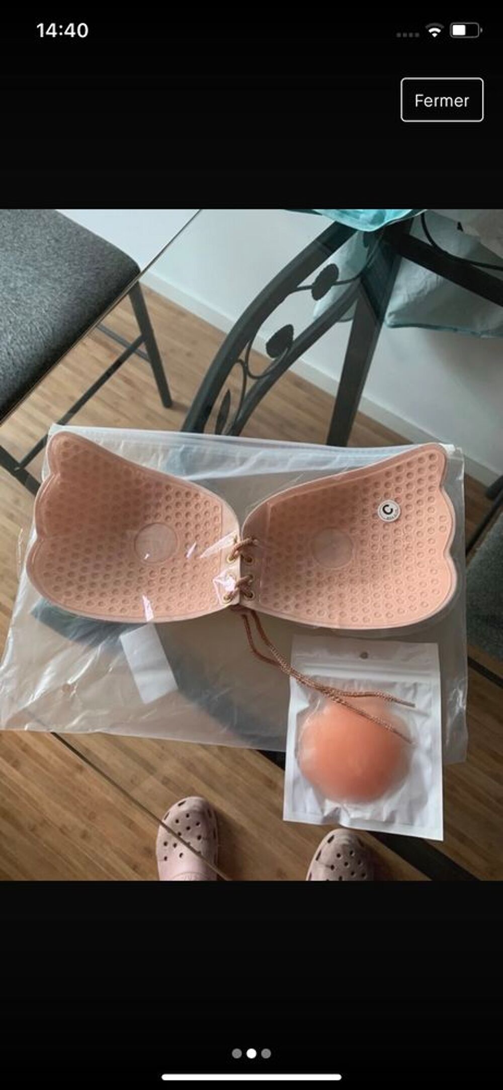 soutien gorge adh&eacute;sif Vêtements