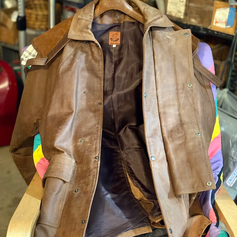 Veste ou manteau en cuir 100% Vêtements