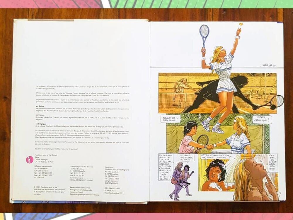 Lot 2 Bandes dessin&eacute;es (pr&eacute;vention de la prostitution et du Livres et BD