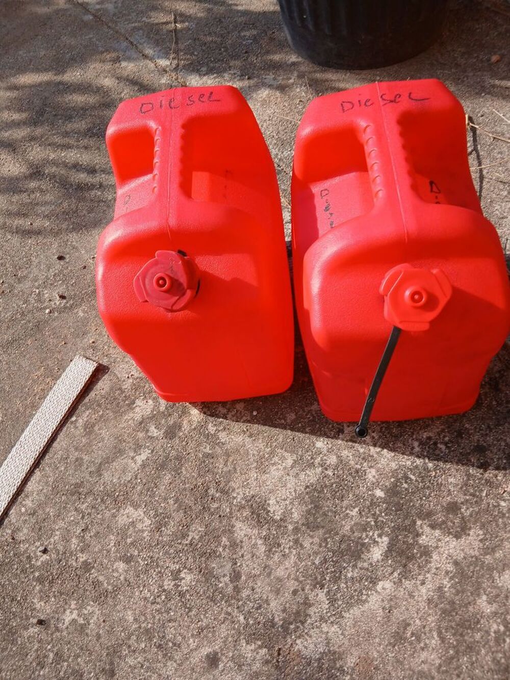 Deux jerrican de 20 litres Bricolage