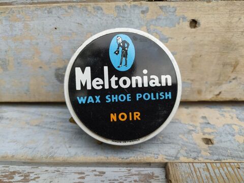 Ancienne Boite Cirage Meltonian Collection Publicitaire 
22 Loches (37)