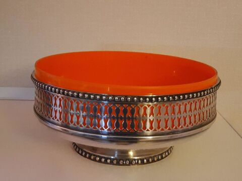 Coupe en m�tal argent� ajour� 55 Cabestany (66)