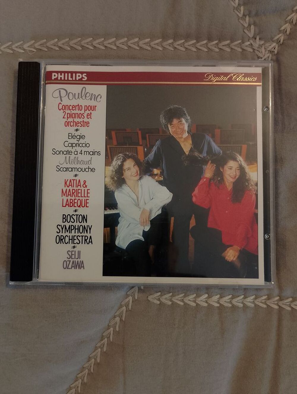 COFFRET 7 CD KATIA ET MARIELLE LABEQUE + 2 CD CD et vinyles