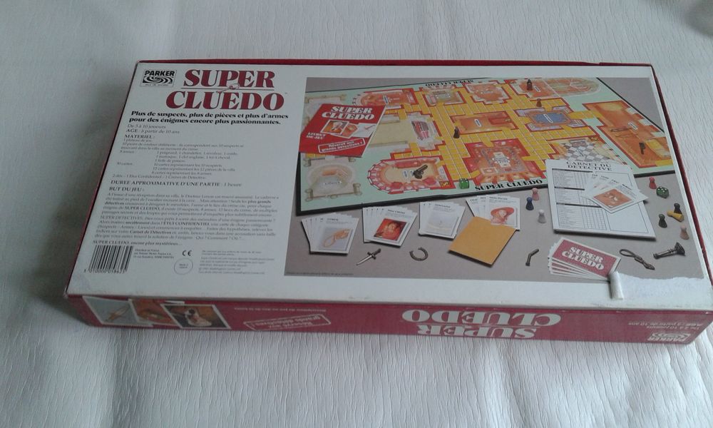 Jeu SUPER-CLUEDO PARKER &eacute;dition 1995 Jeux / jouets