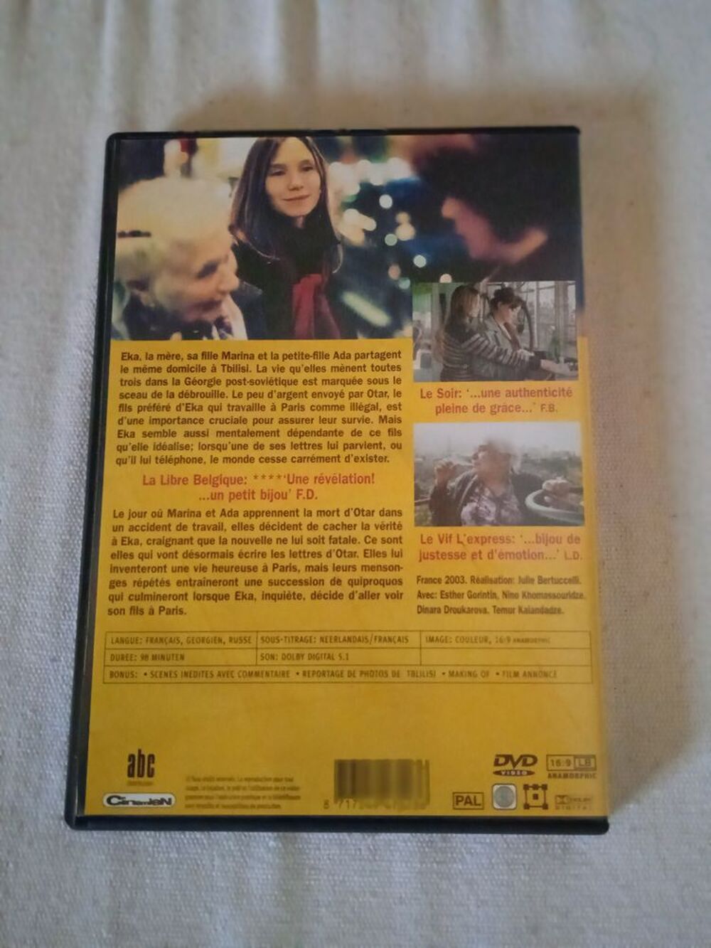 DVD Depuis qu'Otar est parti
2003 DVD et blu-ray