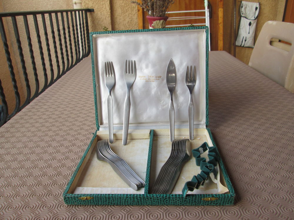 coffret service &agrave; poisson inox Cuisine