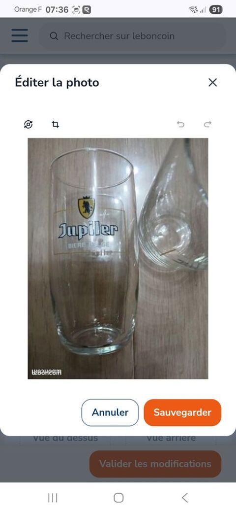 Verres � biere  12 Bertaucourt-Epourdon (02)