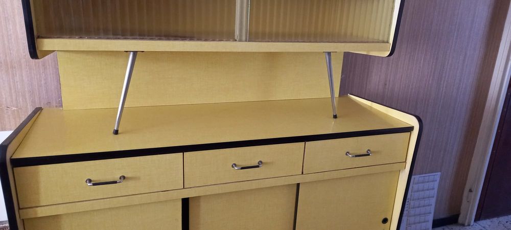 BUFFET HAUT VINTAGE - L 1,40 l 50 H 1.74 m Meubles