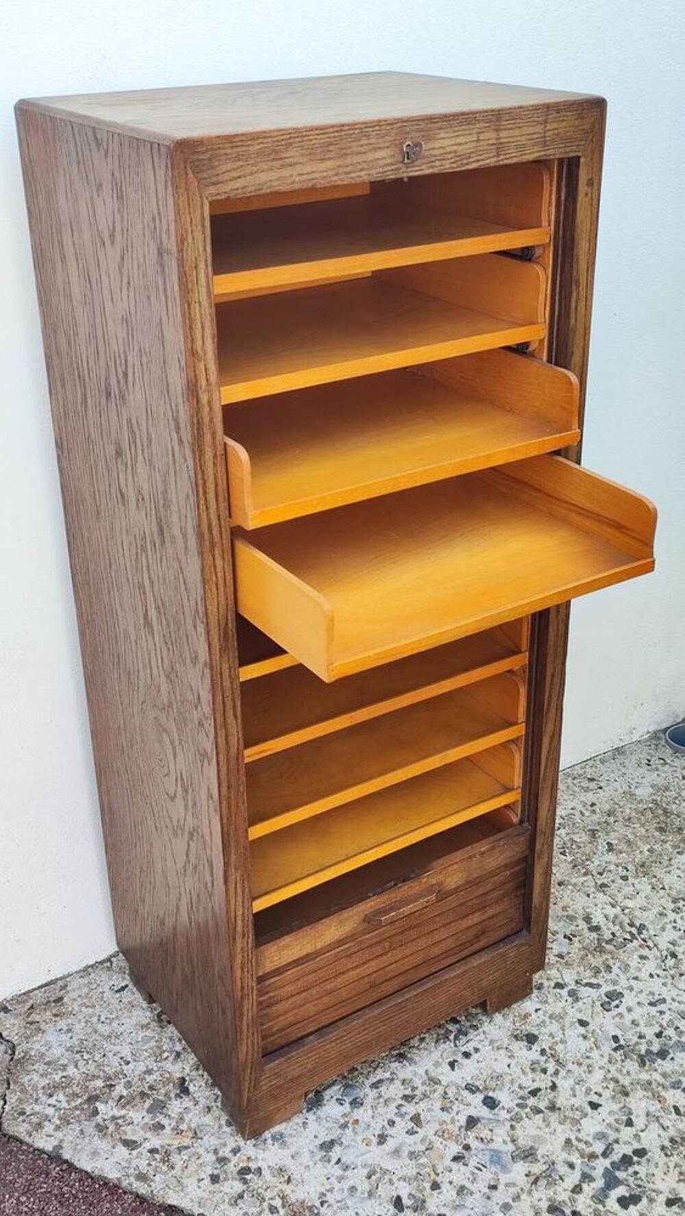 Classeur bois vintage Meubles