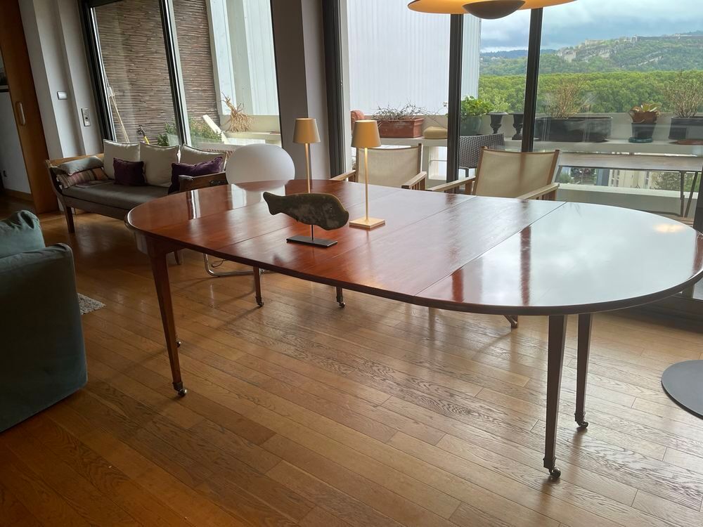 Table demi-lune style Louis XVI Meubles