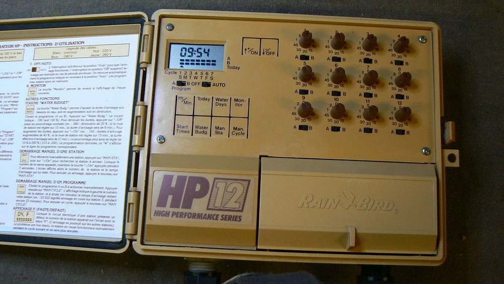 RainBird HP12 arrosage automatique Jardin