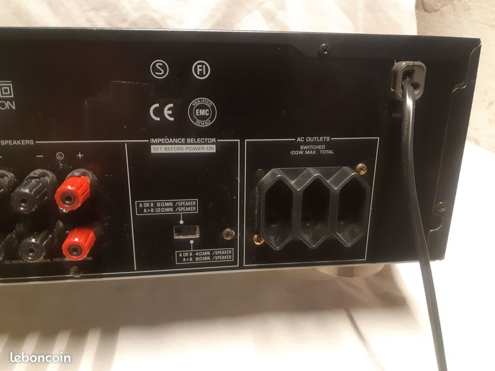 Ampli Yamaha AX-396 Audio et hifi