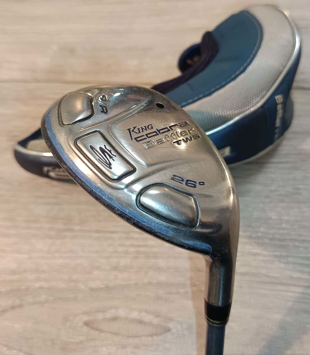 Bois Hybride 4 de Golf King Cobras Baffler 26&deg;TWS pour Femme Sports