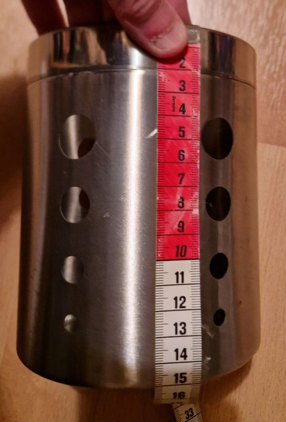 Pot &agrave; couverts, inox Cuisine