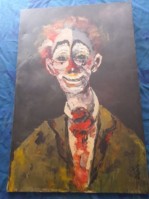 Peinture sur toile portrait abstrait 180 Nice (06)