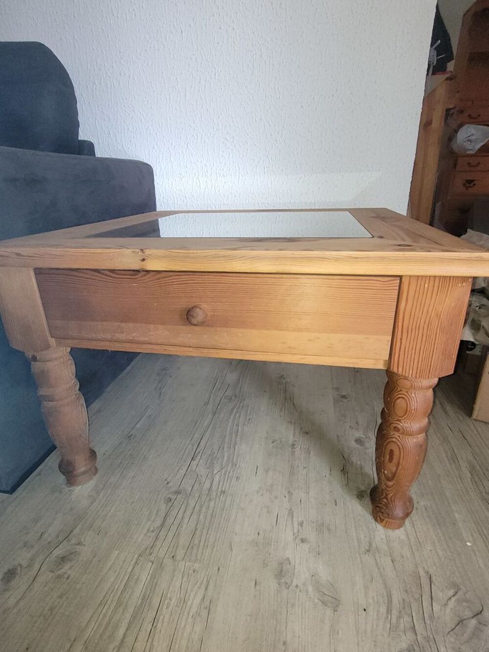 Table basse avec vitre Meubles