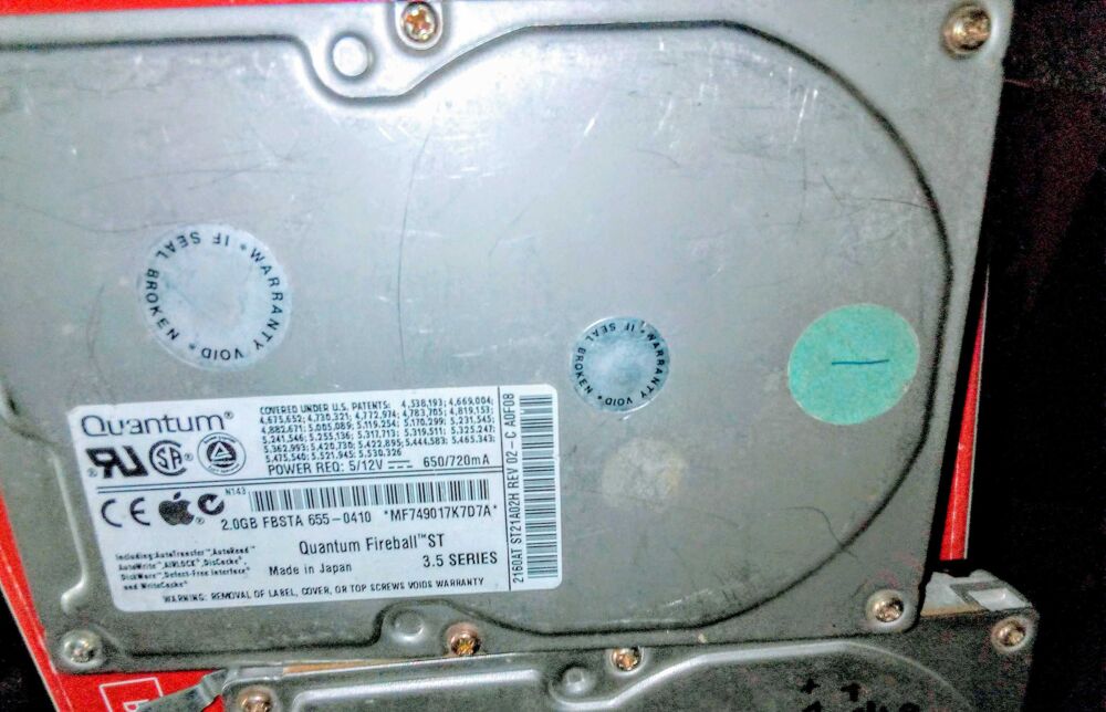 disque dur mac pc 40broches.
Matériel informatique