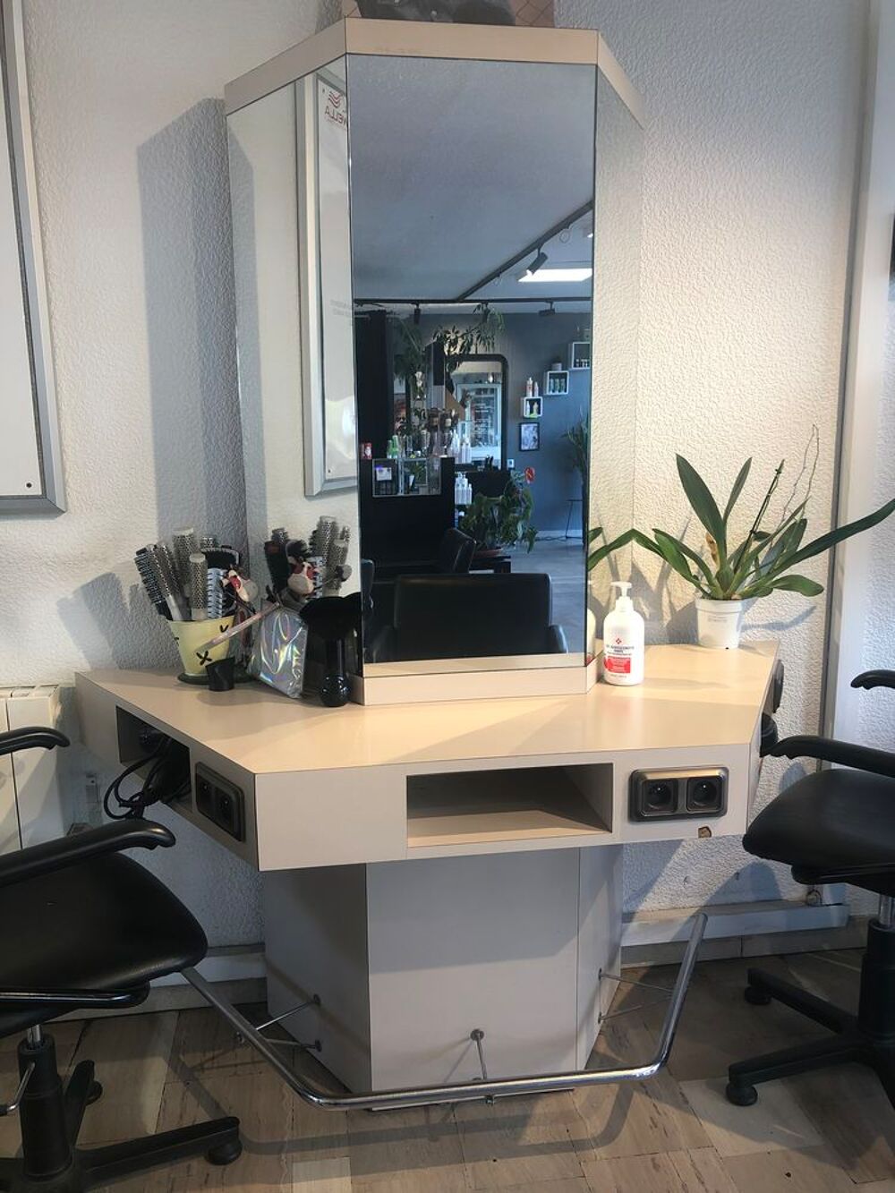 Meuble coiffeuse 3 places Meubles