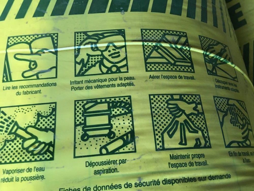 Rouleaux de laine de verre marque ISOVER St GOBAIN NEUFS 
Bricolage
