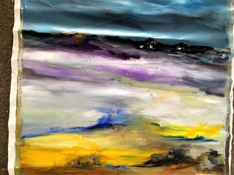 TABLEAU DE PEINTURE HUILE 250 Cannes (06)