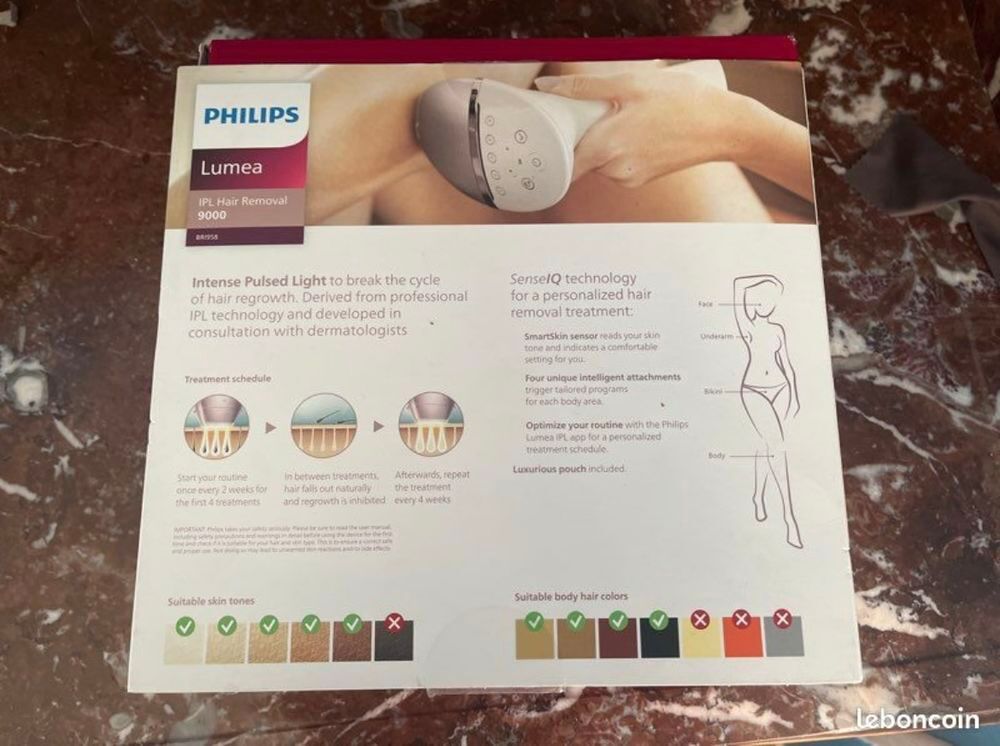 Lumea Philips 9000 lumi&egrave;re puls&eacute;e NEUF Téléphones et tablettes