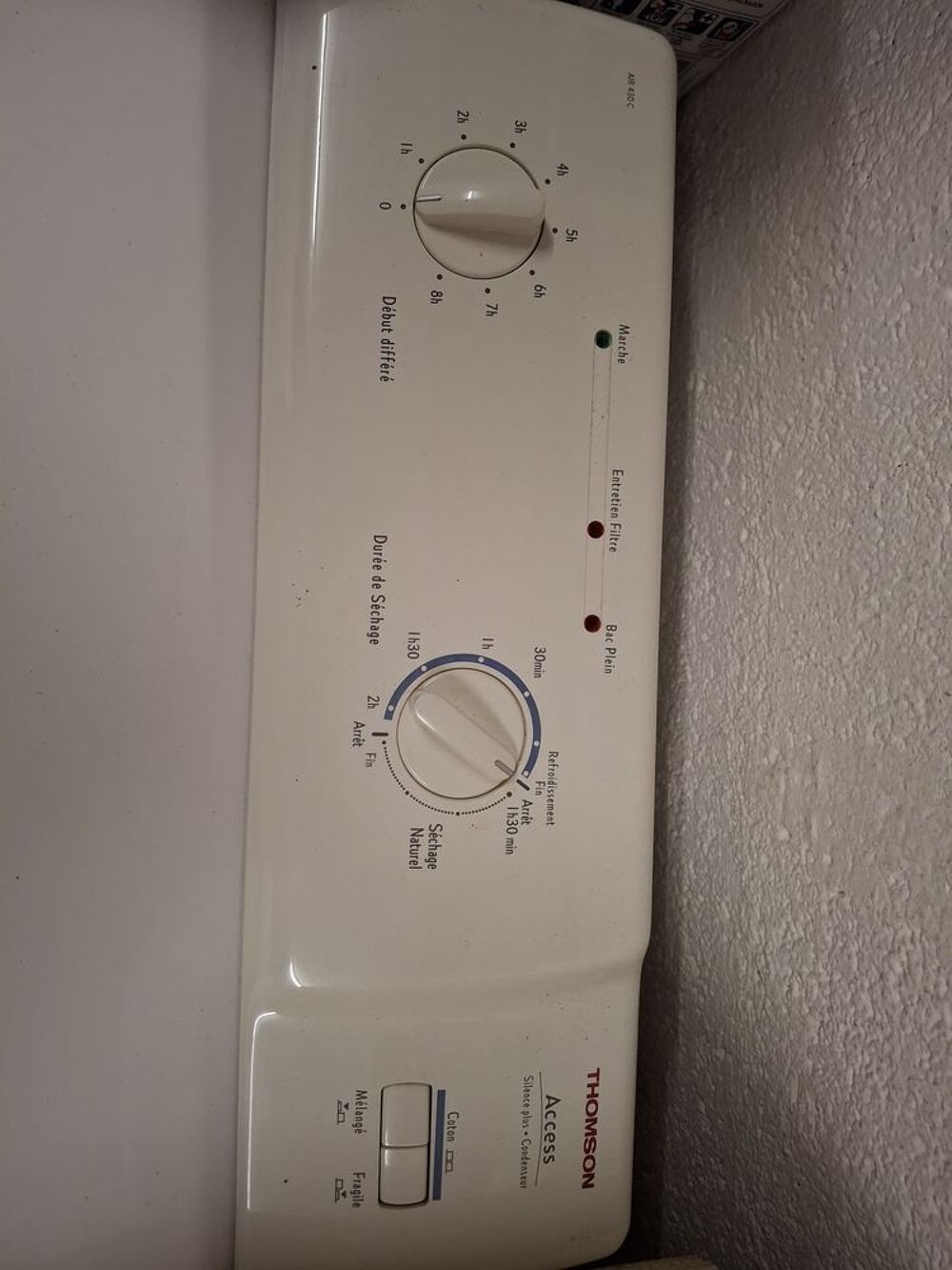 S&egrave;che-linge Thomson Electroménager